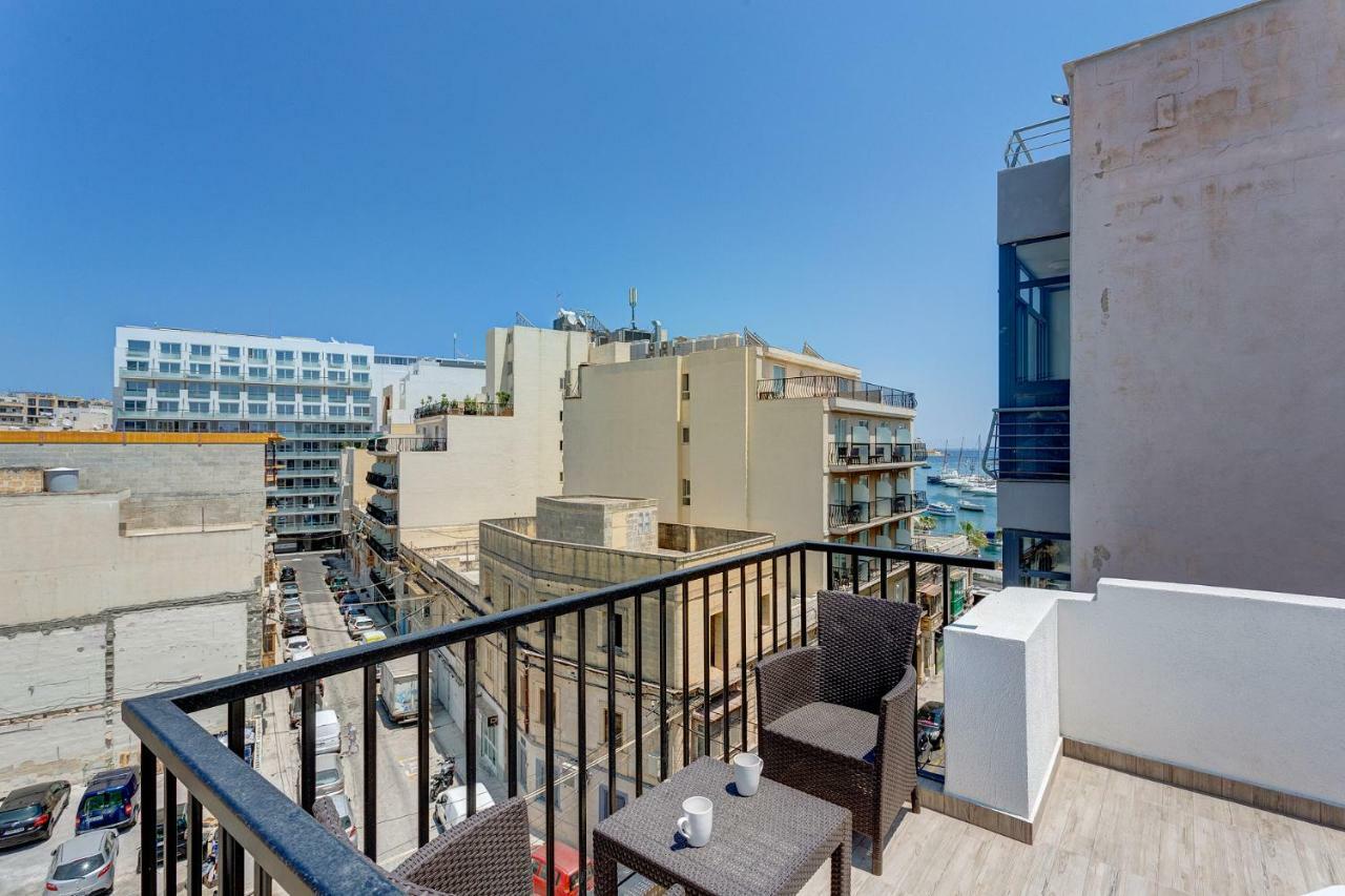 Cosy 1Br Penthouse With Terrace, Great Location Apartment Gzira Exterior photo